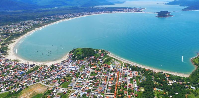 Вилла Casa Praia Pinheira E Guarda Embau Пальоса Экстерьер фото